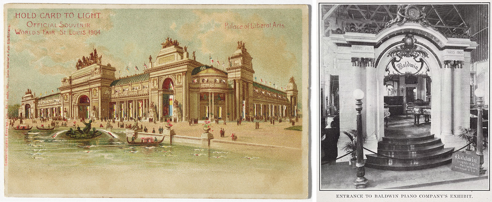 Postcard and photograph