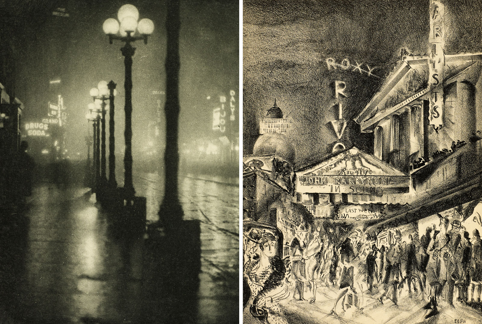 Portfolio plate and print