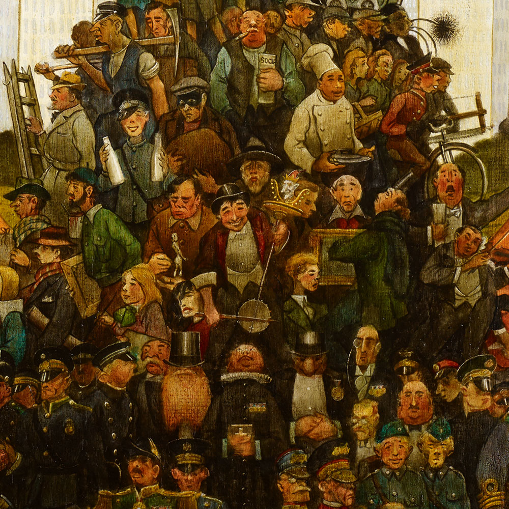 Painting detail view