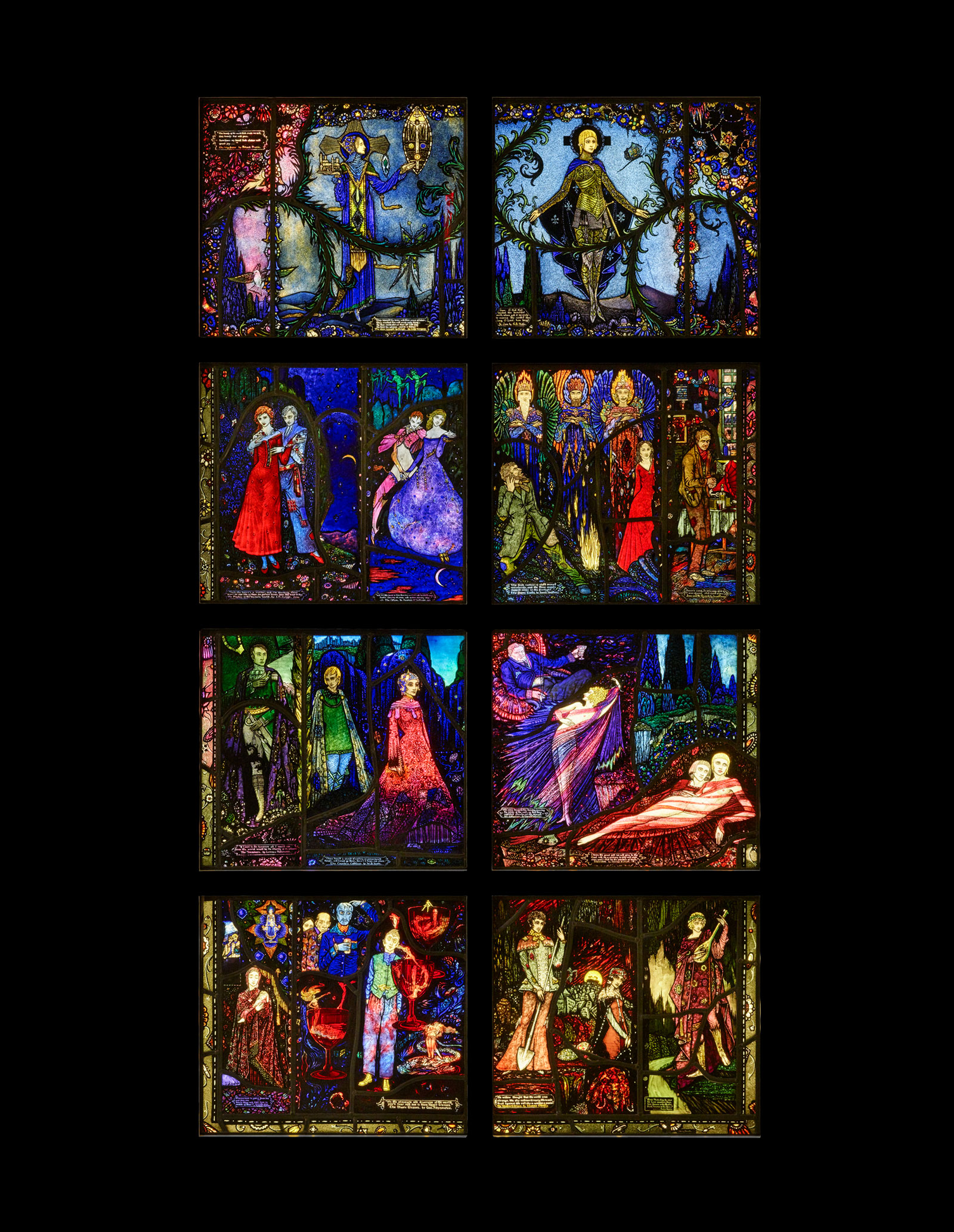 Stained-glass window