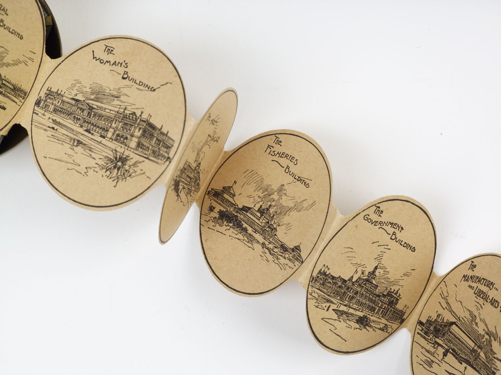 Ball pamphlet detail